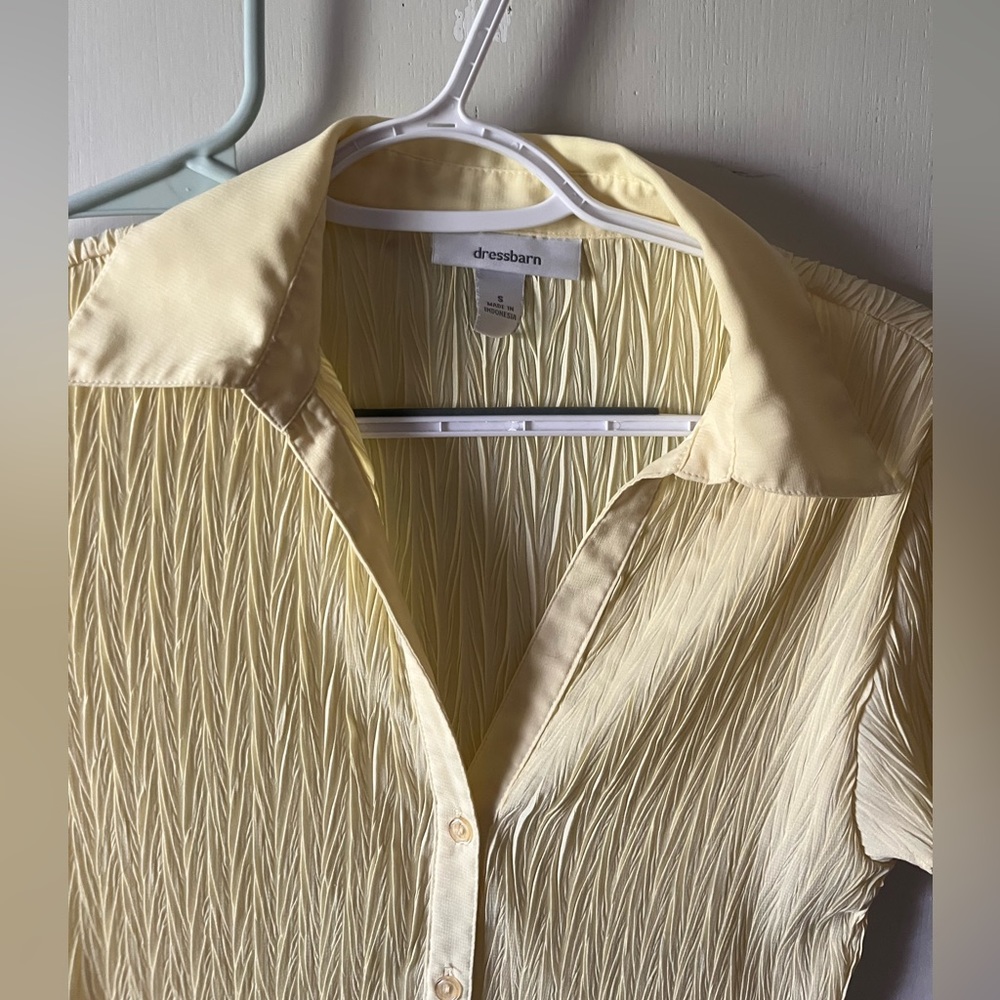 Sheer button up - Picture 2 of 5